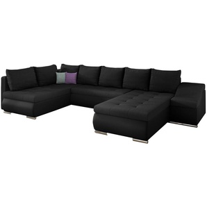 Ecksofa U JORMANO R47 L42 Mintgrün + Hellgrau