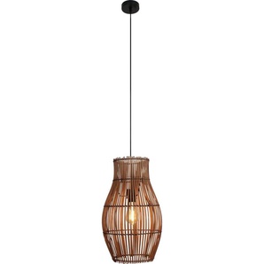 ECO-LIGHT Pendelleuchte Bamboo, ohne Leuchtmittel