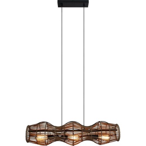 ECO-LIGHT Pendelleuchte Bamboo, ohne Leuchtmittel