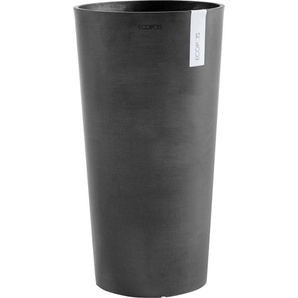 ECOPOTS Blumentopf AMSTERDAM MID HIGH Dark Grey, BxTxH: 34x34x66 cm