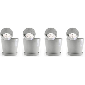 ECOPOTS Blumentopf Amsterdam (Set, 4 St), mit passenden Untersetzern