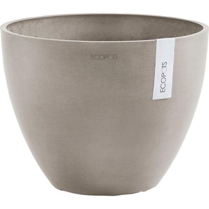 ECOPOTS Blumentopf ANTWERP Taupe, BxTxH: 40x40x30 cm