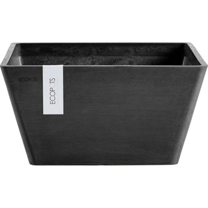 ECOPOTS Blumentopf BERLIN Dark Grey, BxTxH: 41x41x18 cm