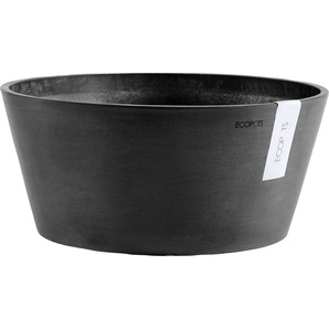 ECOPOTS Blumentopf FRANKFURT Dark Grey, BxTxH: 50x50x25 cm