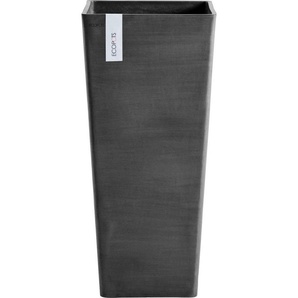 ECOPOTS Blumentopf ROTTERDAM HIGH Dark Grey, BxTxH: 32x32x70 cm