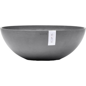 ECOPOTS Blumentopf VIENNA Grey, BxTxH: 50x50x18 cm