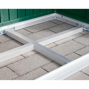 EcoStar Unterkonstruktion GH2 Typ1 Stahl 224,3 x 94,1 x 4 cm für Riffelblech-Boden