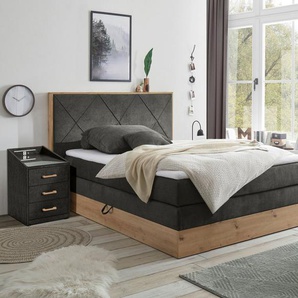 ED EXCITING DESIGN Boxspringbett Bellevue, inkl. Bettkasten, wahlweise mit Matratze und Topper