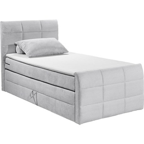 ED EXCITING DESIGN Boxspringbett Bolivia, harte Seite mit Kokosmatte, weiche Seite mit Filzabdeckung