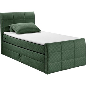 ED EXCITING DESIGN Boxspringbett Bolivia, harte Seite mit Kokosmatte, weiche Seite mit Filzabdeckung