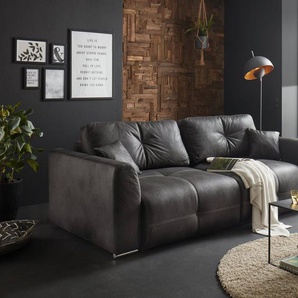 ED EXCITING DESIGN Schlafsofa Dolan, mit Bettfunktion und Bettkasten, sowie Rücken- und Zierkissen