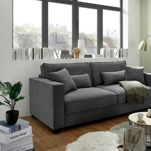 ED EXCITING DESIGN Schlafsofa Melvin, mit Bettfunktion, Bettkasten, Rücken-, Nieren- und Zierkissen