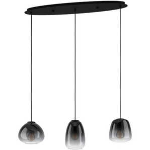 EGLO AGUILARES long table pendant oaksmoke