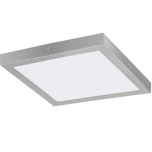 EGLO Aufbauleuchte FUEVA 1, LED fest integriert, Warmweiß, schlankes Design, nur 3 cm hoch