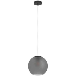 Eglo Hängeleuchte Arangona, Grau, Schwarz, Metall, Glas, länglich,länglich, 150 cm, Lampen & Leuchten, Innenbeleuchtung, Hängelampen, Esstischlampen