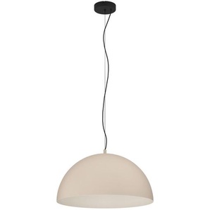 Eglo Hängeleuchte Gaetano, Creme, Schwarz, Sand, Metall, 150 cm, Lampen & Leuchten, Innenbeleuchtung, Hängelampen, Esstischlampen