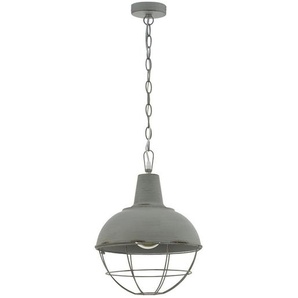 Eglo Hängeleuchte, Grau, Metall, oval,oval, 110 cm, Lampen & Leuchten, Innenbeleuchtung, Hängelampen, Esstischlampen