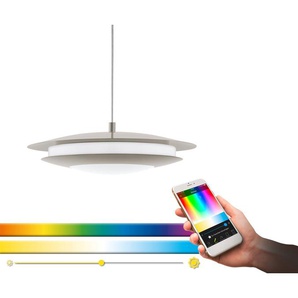 EGLO Pendelleuchte MONEVA-C, Bluetooth, Farbwechsel, Smart Home, LED fest integriert, Kaltweiß, Neutralweiß, Tageslichtweiß, Warmweiß, Hängeleuchte, EGLO CONNECT, Steuerung über APP + Fernbedienung