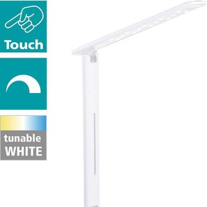 EGLO Tischleuchte CAUPO, Dimmfunktion, LED fest integriert, Extra-Warmweiß, Kaltweiß, Neutralweiß, Tageslichtweiß, Warmweiß, CCT