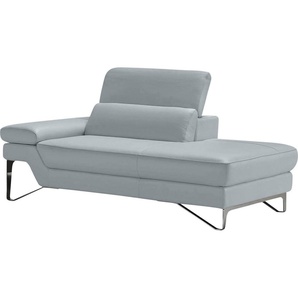 Egoitaliano mane Princess, elegantes Designsofa mit erstklassigem Sitzkomfort, inkl. verstellbarem Kopfteil und edle Designmetallfüße