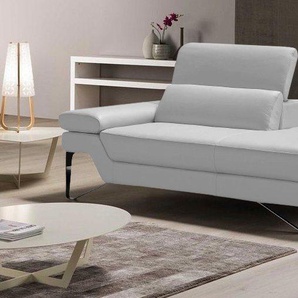 Egoitaliano mane Princess, elegantes Designsofa mit erstklassigem Sitzkomfort, inkl. verstellbarem Kopfteil und edle Designmetallfüße