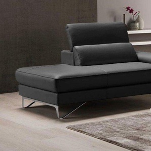 Egoitaliano mane Princess, elegantes Designsofa mit erstklassigem Sitzkomfort, inkl. verstellbarem Kopfteil und edle Designmetallfüße