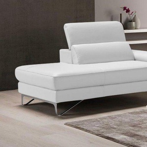 Egoitaliano mane Princess, elegantes Designsofa mit erstklassigem Sitzkomfort, inkl. verstellbarem Kopfteil und edle Designmetallfüße