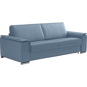 Egoitaliano Schlafsofa Cecilia, modern & elegant, erstklassiger Sitzkomfort, Dauerschläfer, inkl. Matratze und hochwertigem Metallbettrahmen, toller Schlafkomfort