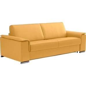 Egoitaliano Schlafsofa Cecilia, modern & elegant, erstklassiger Sitzkomfort, Dauerschläfer, inkl. Matratze und hochwertigem Metallbettrahmen, toller Schlafkomfort