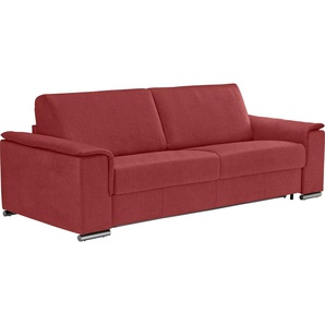 Egoitaliano Schlafsofa Cecilia, modern & elegant, erstklassiger Sitzkomfort, Dauerschläfer, inkl. Matratze und hochwertigem Metallbettrahmen, toller Schlafkomfort