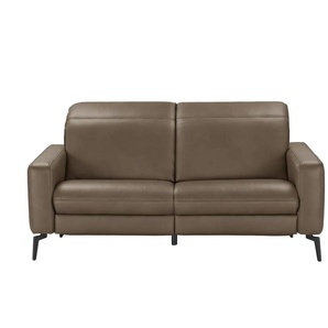 Hukla Einzelsofa  Jona ¦ braun ¦ Maße (cm): B: 186 H: 88 T: 105