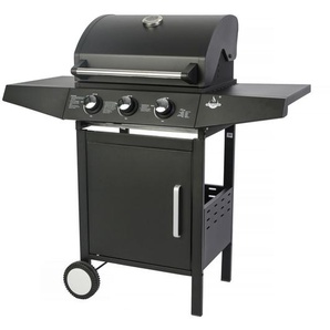 El Fuego Gasgrill San Angelo schwarz 109,6 x 110,5 x 53 cm