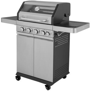 El Fuego Gasgrill SunsetBeach silber 114 x 123 x 58 cm