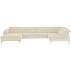 Lounge Collection Wohnlandschaft  Sarina ¦ creme ¦ Maße (cm): B: 383 H: 75 T: 212