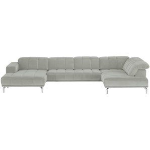 Lounge Collection Wohnlandschaft  Sarina ¦ grau ¦ Maße (cm): B: 393 H: 75 T: 212