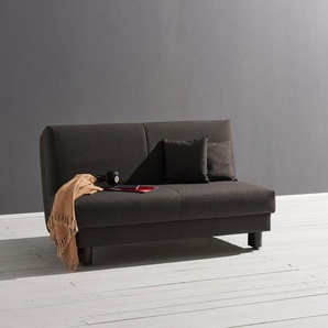 ell + ell Schlafsofa Enny, Breite 180 cm, Liegehöhe 40 cm, Füße schwarz