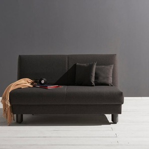 ell + ell Schlafsofa Enny, Breite 180 cm, Liegehöhe 45 cm, Füße schwarz