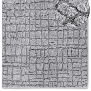 ELLE DECORATION Hochflor-Teppich Artistique, rechteckig, Höhe: 18 mm, Hochflor, Shaggy, flauschig, weich, Langflor, modern, Hoch Tief Effekt