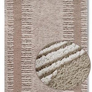 ELLE DECORATION Hochflor-Teppich Bartoux, rechteckig, Höhe: 18 mm, Hochflor, Shaggy, flauschig, weich, Langflor, modern, Hoch Tief Effekt