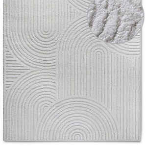 ELLE DECORATION Hochflor-Teppich Chappe, rechteckig, Höhe: 18 mm, Hochflor, Shaggy, flauschig, weich, Langflor, modern, Hoch Tief Effekt