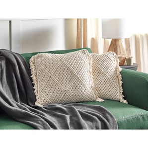 Elmendorf Geometric Square Throw Cushion With Filling