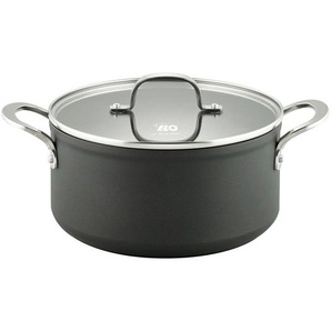 ELO Kochtopf Silver Cast, Schwarz, Metall, 4,5 l, rund, 26x13.5x26 cm, Kochen, Töpfe, Kochtöpfe