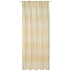 Esposa Wärmeschutzvorhang Milton Stripe, Creme, Textil, Streifen, 140x245 cm, für Stange und Schiene geeignet, Lärmschutz, mit Kombiband, Wohntextilien, Gardinen & Vorhänge, Fertiggardinen, Fertigstores