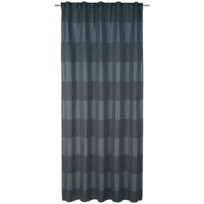 Esposa Wärmeschutzvorhang Milton Stripe, Jadegrün, Anthrazit, Textil, Streifen, 140x245 cm, Lärmschutz, für Stange und Schiene geeignet, mit Kombiband, Wohntextilien, Gardinen & Vorhänge, Fertiggardinen, Fertigstores