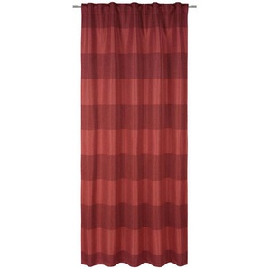 Esposa Wärmeschutzvorhang Milton Stripe, Rost, Textil, Streifen, 140x245 cm, für Stange und Schiene geeignet, Lärmschutz, mit Kombiband, Wohntextilien, Gardinen & Vorhänge, Fertiggardinen, Fertigstores