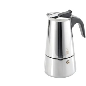 Espressokocher  EMILIO - silber - Edelstahl - 8,9 cm - 17,4 cm | Möbel Kraft