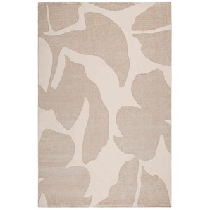 Esprit Flachwebeteppich Sara, Creme, Beige, Textil, Floral, quadratisch, 200x200 cm, Textiles Vertrauen - Oeko-Tex®, für Fußbodenheizung geeignet, in verschiedenen Größen erhältlich, pflegeleicht, leicht zusammenrollbar, Teppiche & Böden, Teppiche,