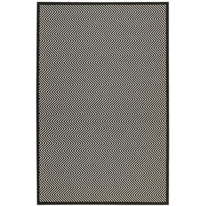 Esprit Handwebteppich Paulsen, Schwarz, Textil, meliert, rechteckig, 70x140 cm, Textiles Vertrauen - Oeko-Tex®, Oeko-Tex® Standard 100, für Fußbodenheizung geeignet, beidseitig verwendbar, Hausstauballergiker pflegeleicht, strapazierfähig, leicht