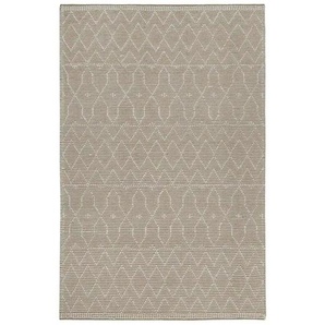 Esprit Handwebteppich - weiß - Wolle - 160 cm - 0,8 cm | Möbel Kraft