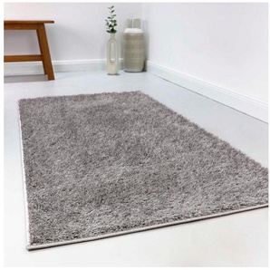 Esprit Hochflor-Läufer Swagger Shag, rechteckig, Höhe: 30 mm, Wohnzimmer, Schlafzimmer, uni, waschbar, mit Antirutschbeschichtung